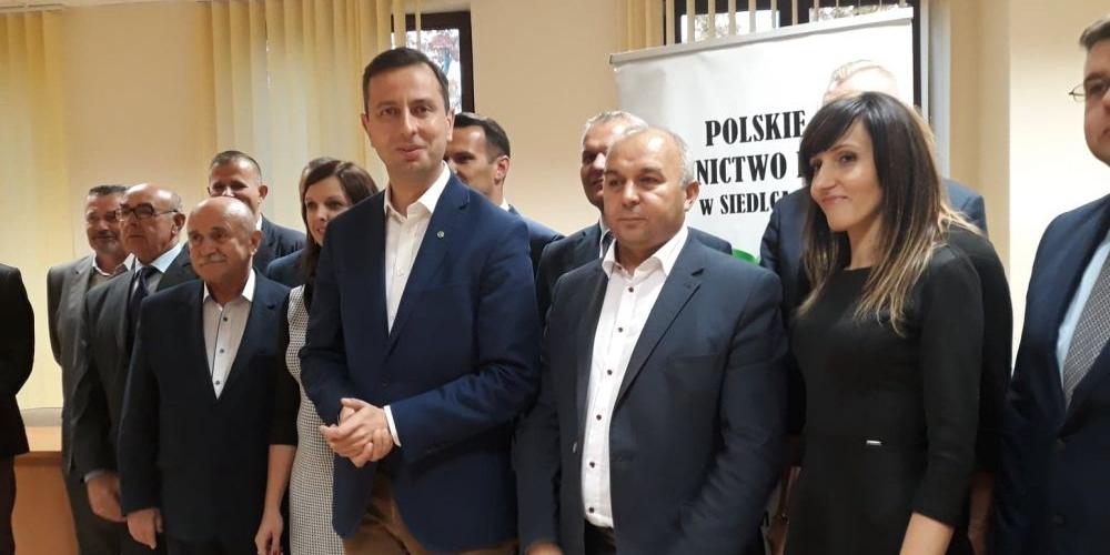 Władysław Kosiniak - Kamysz w Siedlcach - fot. 