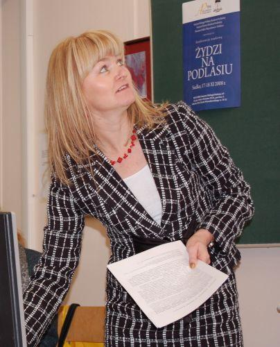 Dr Marzena Kowalczuk z Siedlec, fot. W. Bobryk  - fot. 