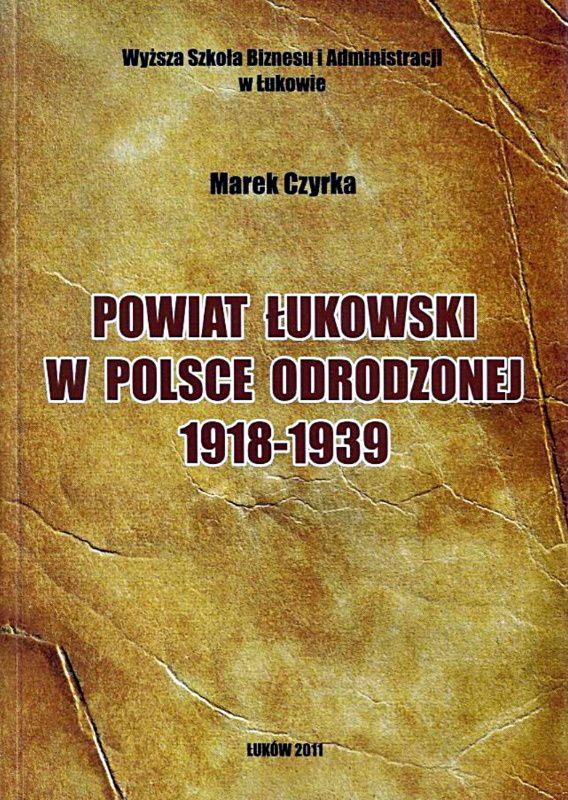 Okładka nowej książki dr. Marka Czyrki z WSBiA w Łukowie. - fot. 