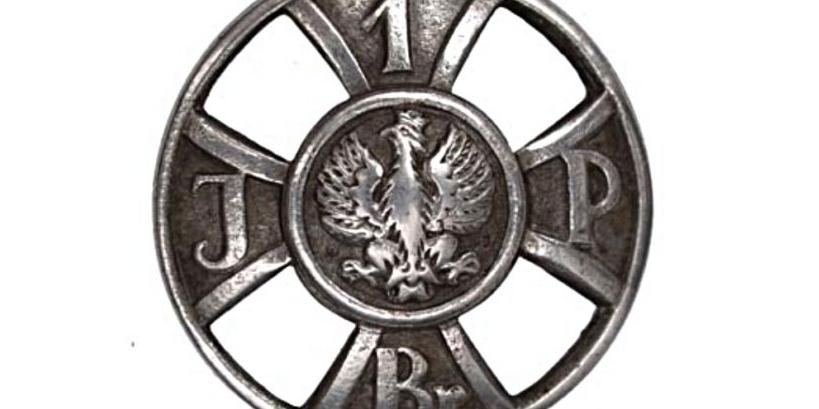 Odznaka pamiątkowa 1 Brygady Legionów J. Piłsudskiego „Za wierną służbę”. Fot. Muzeum Wojska Polskiego w Warszawie - fot. 