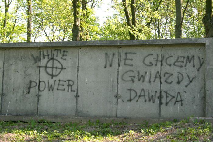Profanacja cmentarza w Łosicach - fot. 