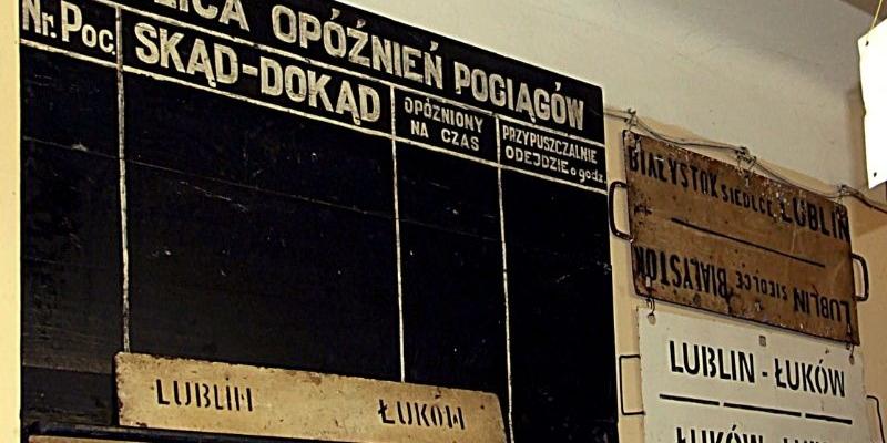Na jednej z nieczynnych stacji kolejowych linii Łuków - Lublin. Fot. PGL - fot. 