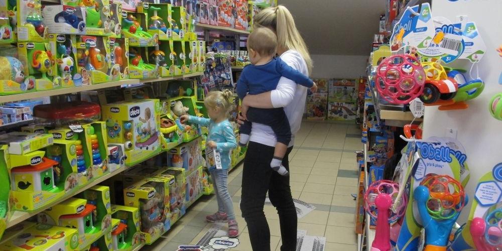 Dzieciom najbardziej podobały się zabawki. Fot. Aneta Abramowicz-Oleszczuk