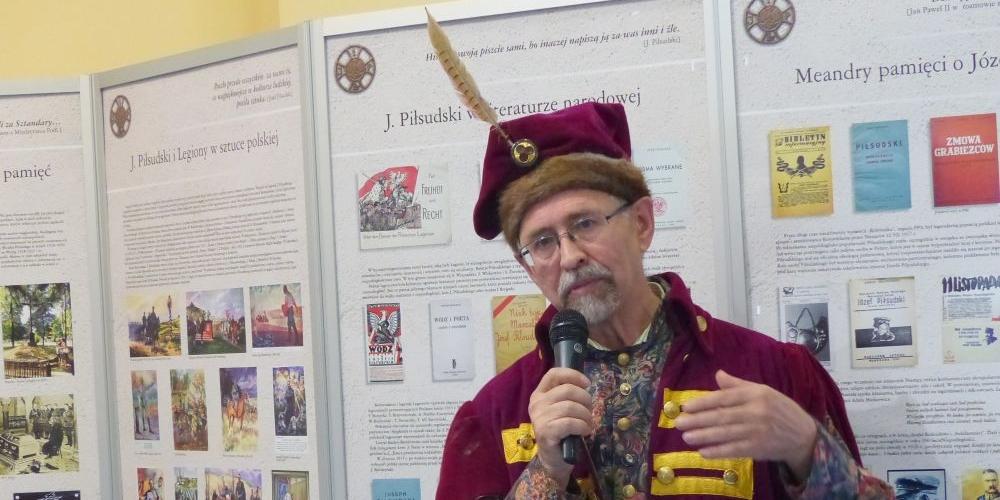 Szczepan Kalinowski w stroju Bractwa Kurkowego, fot. Ana