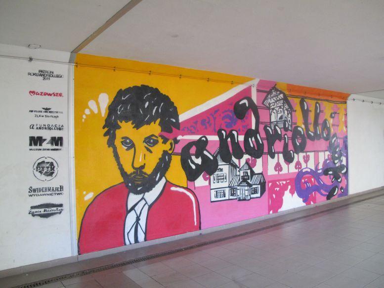 Graffiti w przejściu podziemnym - fot. 
