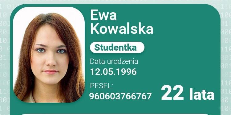 Wzór legitymacji. - fot. wizualizacja