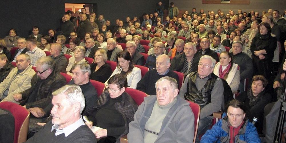 Sala Gminnego Centrum Kultury pękała w szwach. - fot. 