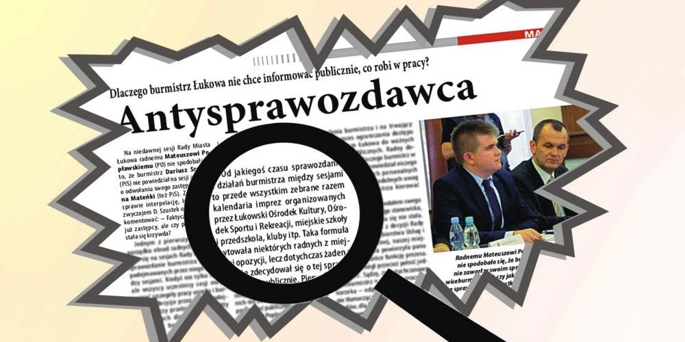 Antysprawozdawca, collage PGL