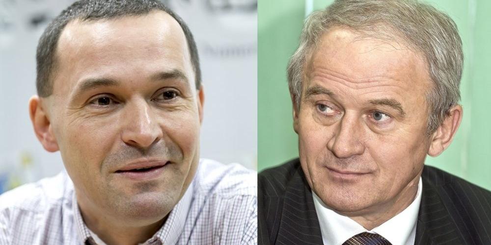 Karol Tchórzewski i jego ojciec - Krzysztof. Fot. J. Mazurek - fot. 