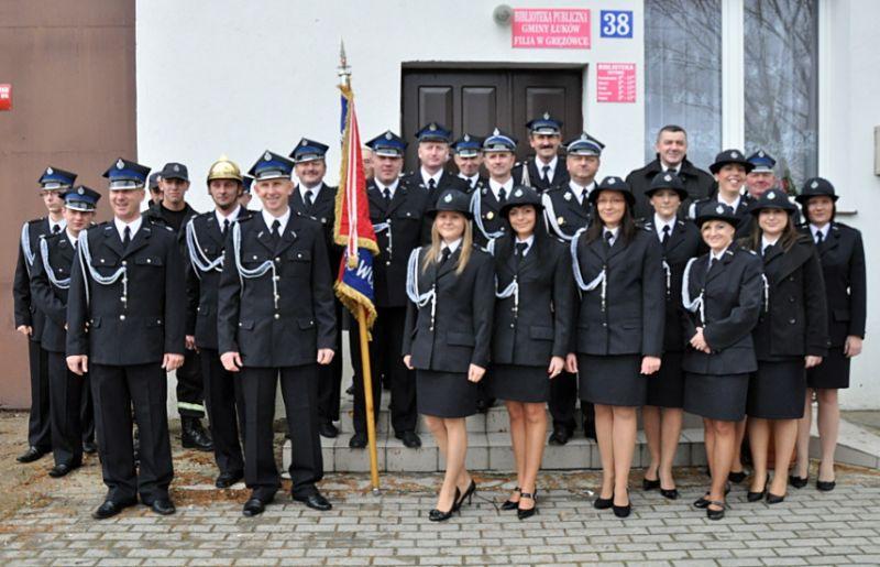 Jednostka OSP w Gręzówce. Fot. Arch. OSP Gręzówka - fot. 