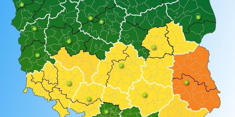mapa: Biuro Prognoz Meteorologicznych i Komercyjnych w Warszawie - fot. s