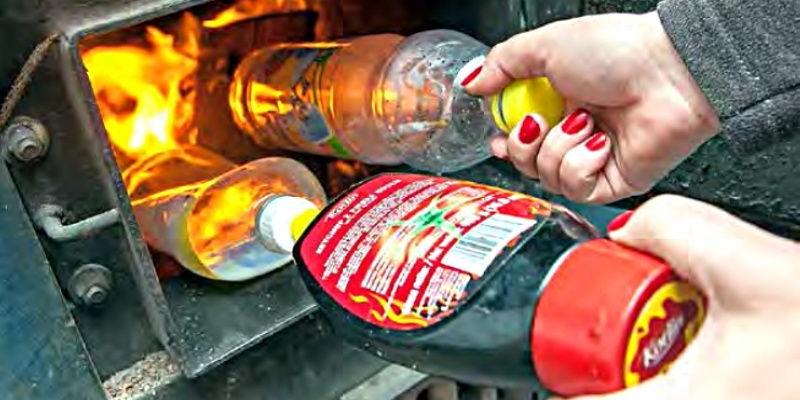 Palenie plastików niszczy piece, zmniejsza sprawność CO, a spaliny zawierają substancje rakotwórcze. Tu jest siedleckie źródło rakotwórczego oddechu! Fot. J. Mazurek - fot. 