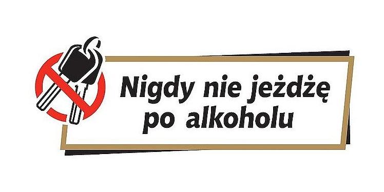 Logo akcji Nigdy nie jeżdżę po alkoholu - fot. a
