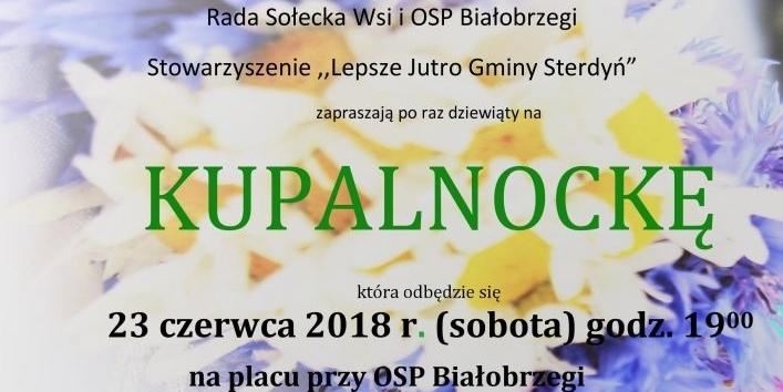 plakat - fot. Stowarzyszenie Lepsze Jutro Gminy Sterdyń 