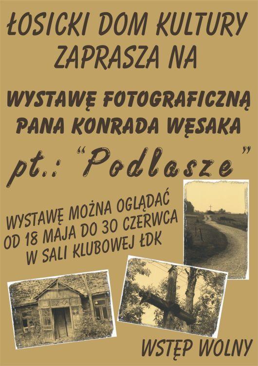 Skan plakatu wystawy fotografii - fot. 