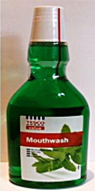 Płyn „Mouthwash” wycofany ze sprzedaży w marketach TESCO. Fot. UOKiK - fot. 