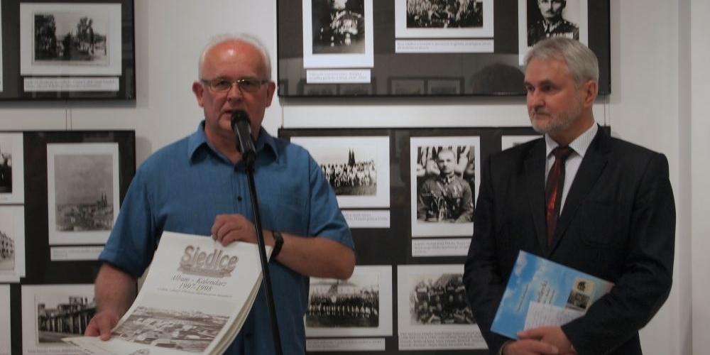 Andrzej Ruciński i Sławomir Kordaczuk - pomysłodawcy wystawy 