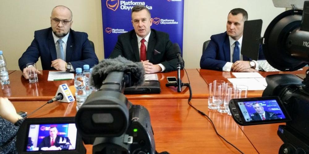 Od lewej: Krzysztof Malinowski, Krzysztof Chaberski, Piotr Karaś. fot. pyt.