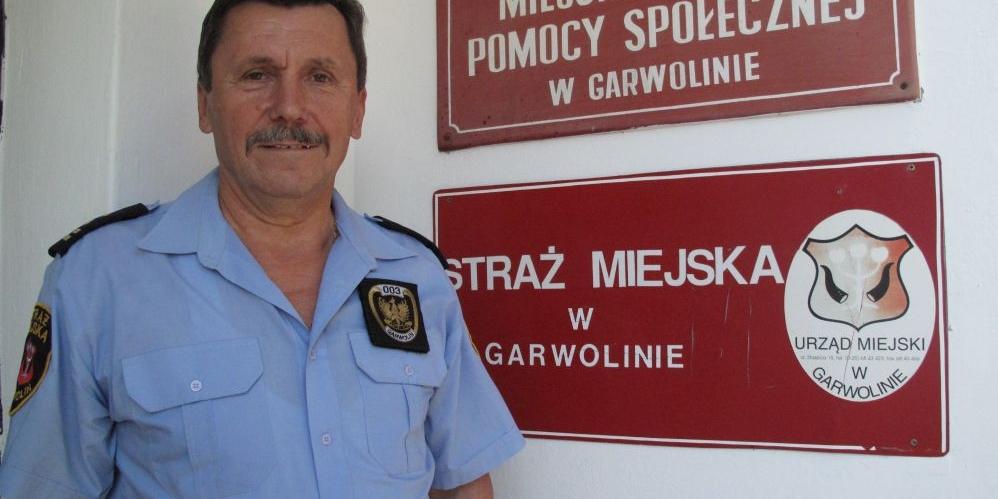 Komendant Straży Miejskiej w Garwolinie, Tadeusz Poczek. (fot. JJ) - fot. 