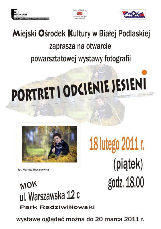 Na zdjęciu, ilustrującym plakat Katarzyna Kusznerczuk z Fotoklubu Podlaskiego. - fot. 
