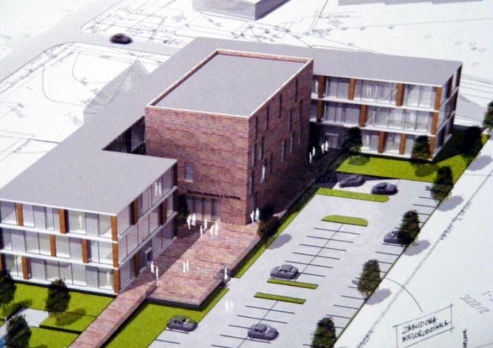 Ten projekt zwyciężył. Czy tak będzie wyglądała nowa siedziba garwolińskiego Starostwa? - fot. 