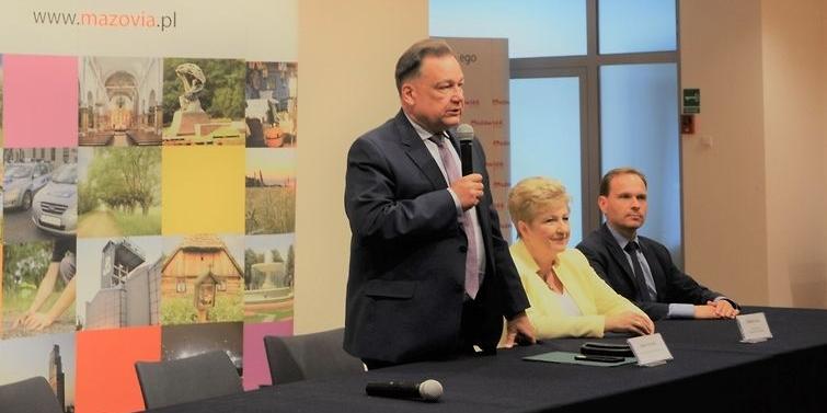 Przemawia marszałek Adam Struzik fot.  Biuro Prasowe UMWM - fot. d