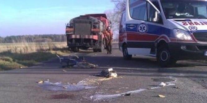 Miejsce po wypadku (fot.KPP w Sokołowie Podl.) - fot. 