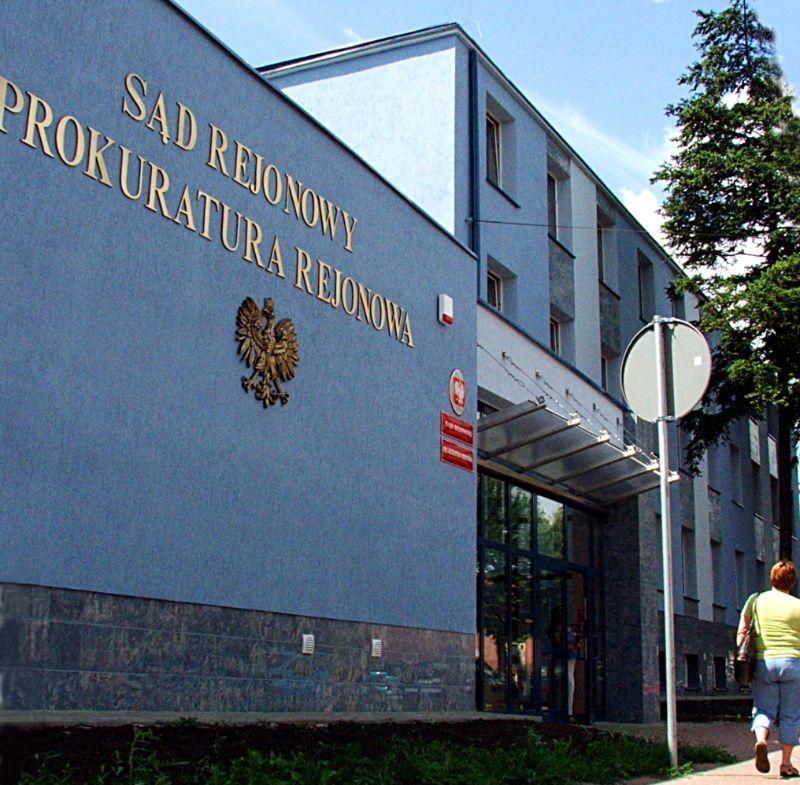 Gmach Sądu Rejonowego w Łukowie. Fot. PGL - fot. 