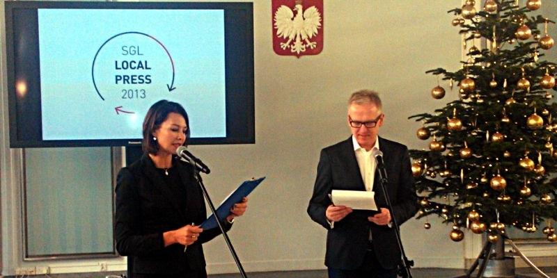 Gala w Sejmie z okazji podsumowania konkursu „Local Press”. O tym kto zwyciężył informował przewodniczący jury, Mariusz Szczygieł. Fot. KH - fot. 
