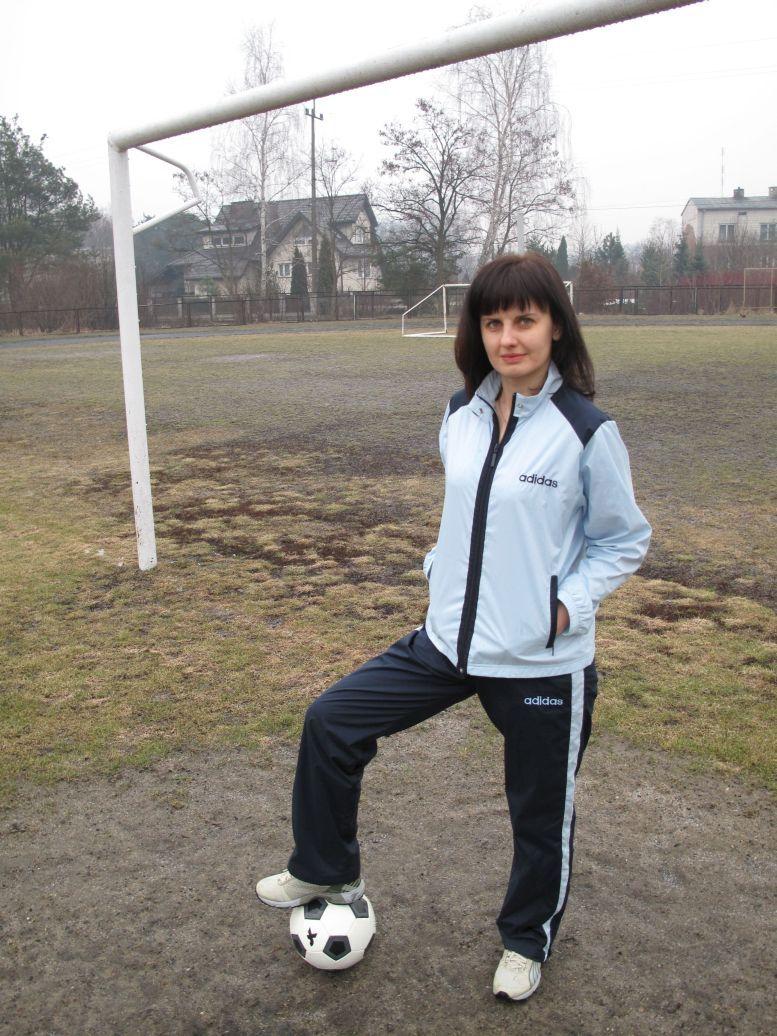 Burmistrz Sopel-Sereja zawodnikiem w Promniku nie jest, 
ale pokazała działaczom, jak trzeba prowadzić sportowy klub.  - fot. 