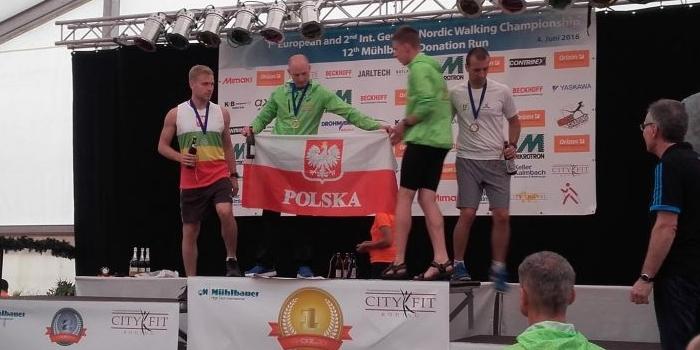 Łukasz Witczuk na podium  - fot. 