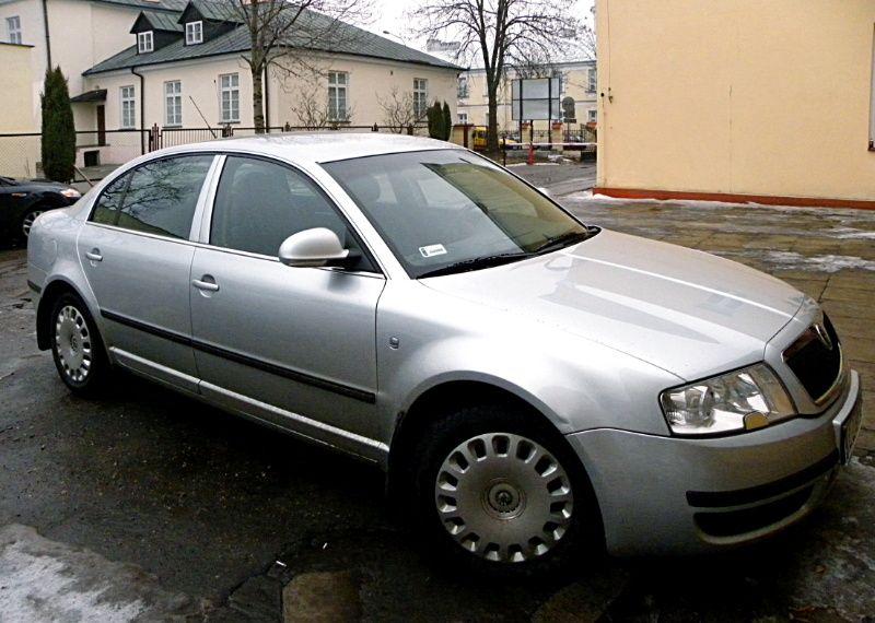Škoda Super B z łukowskiego starostwa. Fot. PGL - fot. 