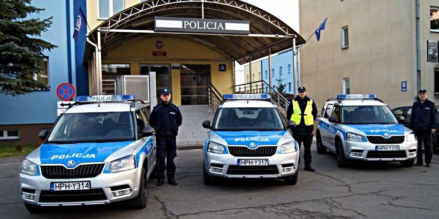 Nowe radiowozy dla policjantów z Mokobód, Skórca i Mórd. Fot. Arch. KMP w Siedlcach - fot. 
