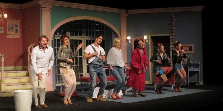 Michał Milowicz, Andżelika Piechowiak, Michał Malinowski, Dorota Chotecka, Sławomir Zapała, Marta Chodorowska i Magdalena Wróbel, fot. Aneta Abramowicz-Oleszczuk
