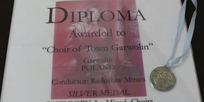 Dyplom i medal - fot. CISK