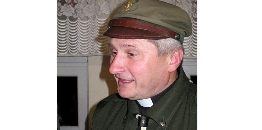 Optymistycznie patrzę w przyszłość. Polacy i Litwini będą ze sobą współpracować, czując na plecach oddech wielkiej Rosji – uważa kapłan i działacz społeczny z Wilna, ks. hm. Dariusz Stańczyk. Fot. PGL - fot. 