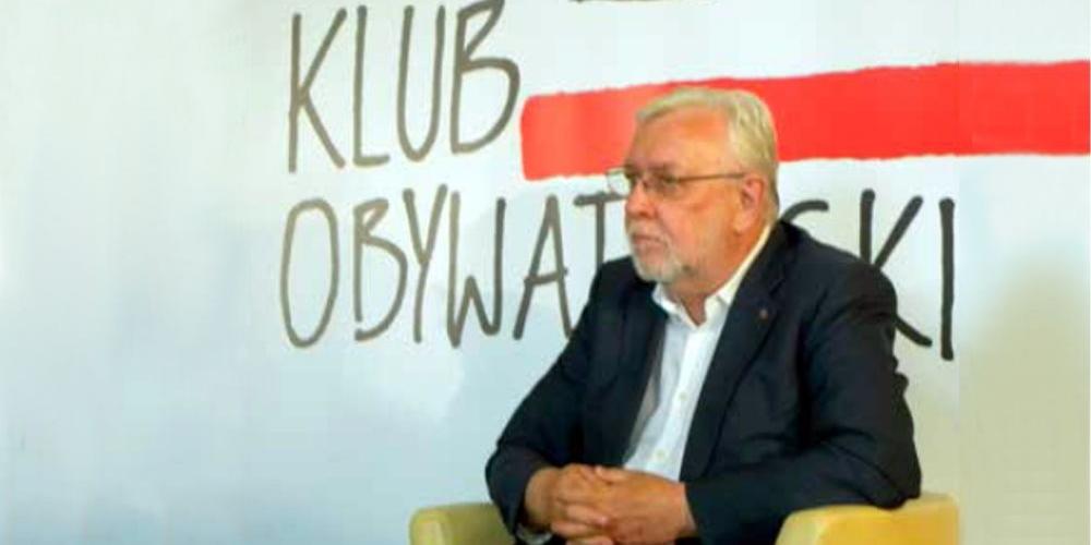 Jerzy Stępień: To jest spór o wszystko. Fot. SEJ - fot. 