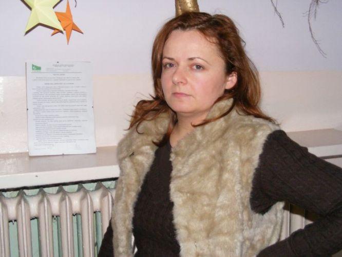 Anetta Stobiecka-Donicz na oddziale, 
w czasie, gdy była jeszcze jego kierownikiem.  
 - fot. 