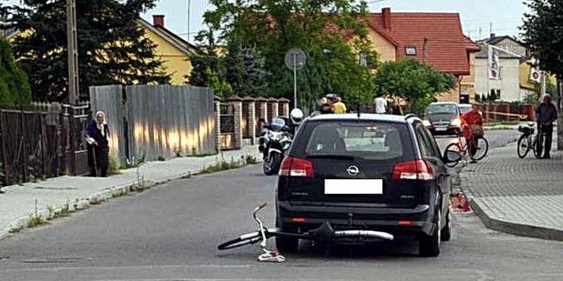 Wypadek na Stodolnej. Fot. KPP w Łukowie - fot. 