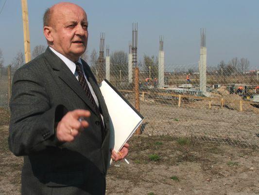 Oczkiem w głowie kanlcerza Akademii Podlaskiej, Andrzeja Tarasiuka, 
jest teraz budowa Wydziału Humanistycznego. - fot. 