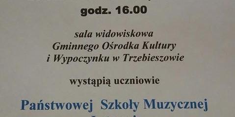 Koncert w Trzebieszowie - fot. PSM