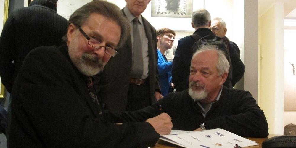 Antoni Wróblewski i Zbigniew Piwoński, fot. Aneta Abramowicz-Oleszczuk