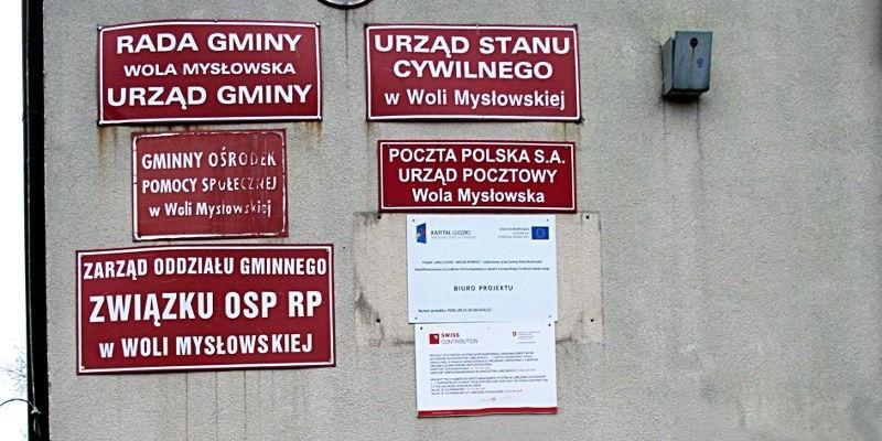 W Urzędzie Gminy w Woli Mysłowskiej wykryto poważne nadużycia finansowe. Fot. J. Pycka - fot. 