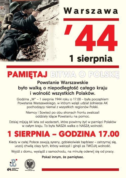 Ulotka IPN w Warszawie - fot. 