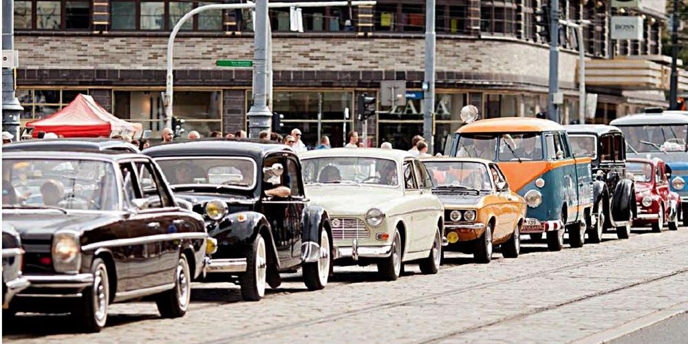 Parada MotoClassic we Wrocławiu podczas poprzedniego zlotu. Fpt. Arch. TV Vectra - fot. 