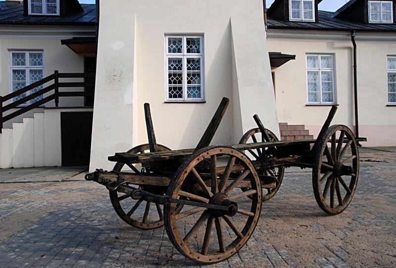 Wóz przekazany do łukowskiego Muzeum Regionalnego przez Hannę i Konstantego Strusów z Siedlec. Fot. Arch. MR w Łukowie - fot. 