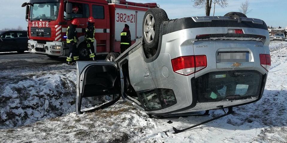 Wypadek pod Wiśniewem fot. Aga Król