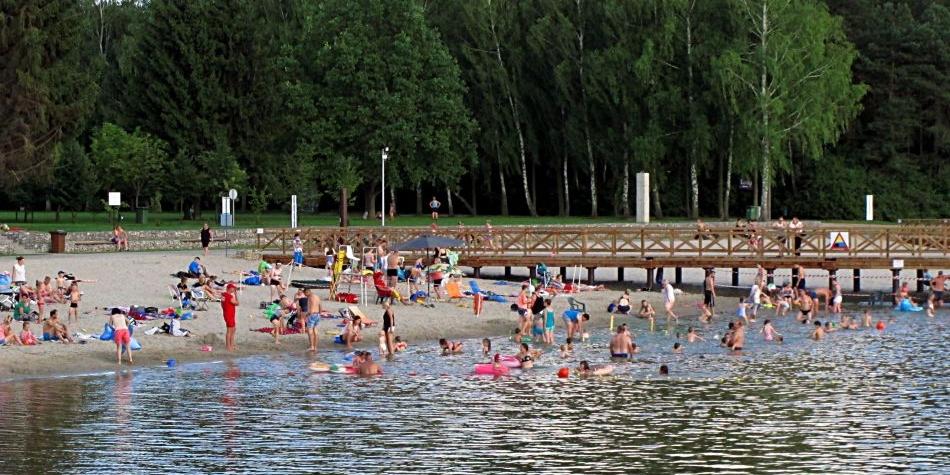Sanepid zezwolił na kąpiel w Zalewie „Zimna Woda”. Fot. PGL
