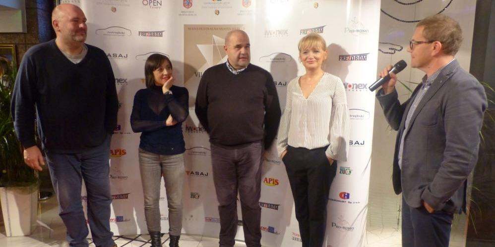 Michał Piela, Hanna Śleszyńska, Cezary Żak, Katarzyna Żak i Jarosław Skrobecki, fot. Ana