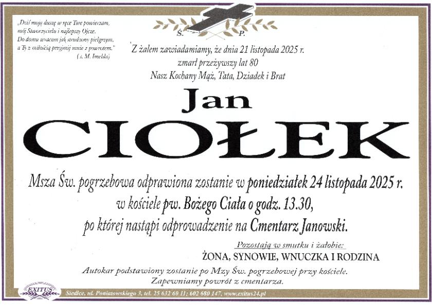 Jan Ciołek